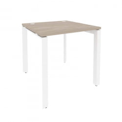 Стол рабочий на П-образном м/к ONIX O.MP-SP-0.8 Дуб Аттик/Белый