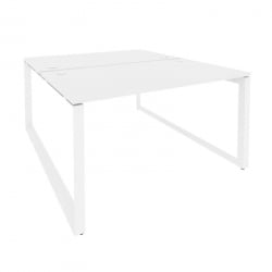 Рабочая станция на О-образном м/к ОНИКС О.МО-Д.РС-2.3.8 Белый Бриллиант / ONIX O.MO-D.RS-2.3.8