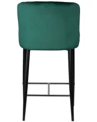 Стул барный DOBRIN CHRISTIAN 75 Зеленый велюр V108-64