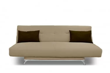 Диван с металлическими ножками MANGO 2 (3 категория) НеоЛатте_НеоШоколад