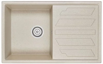 Кухонная мойка GRANULA 8002 Пирит