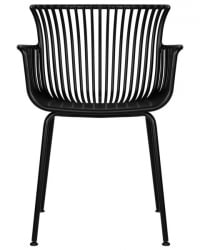 Стул обеденный ДОБРИН РОСС (черный (Б-03) без подушки) 4 шт / DOBRIN ROSS (B-03)