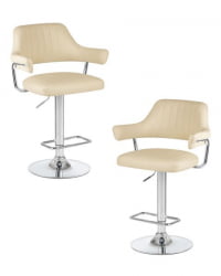 Стул барный ДОБРИН CХАРЛЙ (кремовый) 2 шт / DOBRIN CHARLY