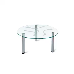 Стол журнальный Робер 6М Хром