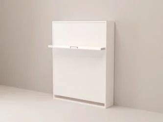 Кровать-трансформер Смарт 1 откидная К 1600 Ясень шимо темный