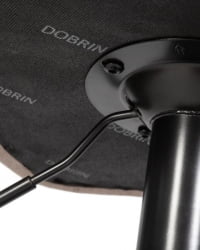 Стул барный DOBRIN RALF (светло-серый (LAR-106D-25)) 2 шт