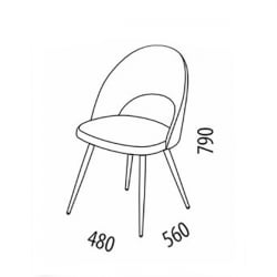 Стул Статус Десерт бежевый