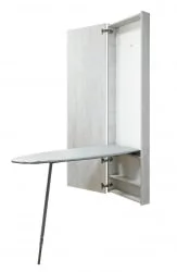 Шкаф со встроенной гладильной доской Iron Box Eco (левый) Беленый дуб