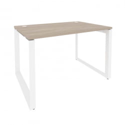 Стол рабочий на О-образном м/к ОНИКС О.МО-СП-2.8 Дуб Аттик/Белый / ONIX O.MO-SP-2.8