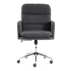 Кресло Dover хром букле, серый, barni grey