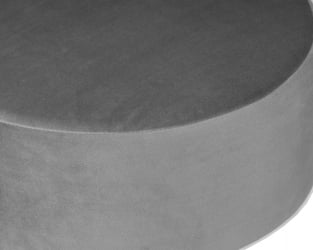 Пуф DOBRIN DANNY BLACK (серый велюр (MJ9-75))