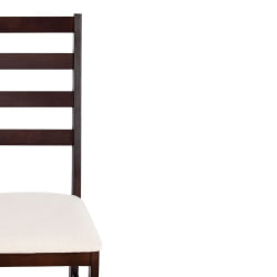 Стул ROSARIO многослойная фанера, 39 х 39 х 99 см, Cappuchino, ткань бежевая (81/10) разобранный