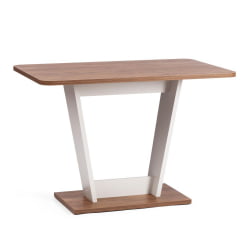 Стол TIBI нераздвижной ЛДСП, 68,6 х 110 х 75 см, Дуб Канзас/Пепел