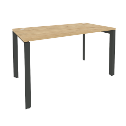 Стол рабочий на П-образном м/к ONIX O.MP-SP-3.7 Тиквуд Светлый/Темный