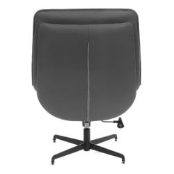 Кресло лаунж Cosmo экокожа, графит