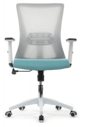 Кресло RCH B259Y-01 Серый/Голубой