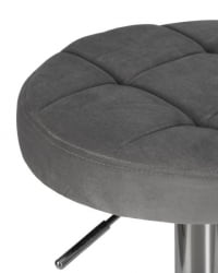 Табурет барный DOBRIN BRUNO (серый велюр (MJ9-75)) 2 шт