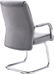 Кресло для посетителей Еверпроф Бонд CФ Ткань Серый / Everprof Bond CF