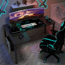 Угловой компьютерный стол EUREKA CD-L01L-60B Black