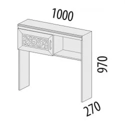 Надстройка (лев/прав) Тиффани 93.27