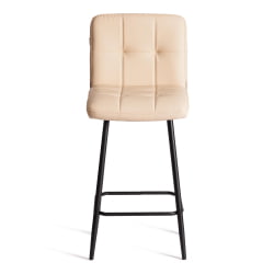 Барный стул Medeo/Медео экокожа , бежевый, 42х56х102 см