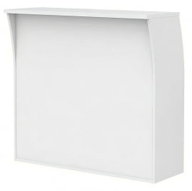 Стойка ресепшн прямая IMAGO РС-2 Белая