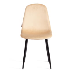 Мягкий стул BREEZE (mod. JSC-58) Велюр/металл , 44 х 53 х 86 см, sandy (песочный) HLR6 / черный
