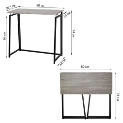 Компьютерный стол BRABIX LOFT CD-001 Дуб антик