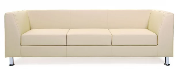 Диван трехместный (Дерби) Consul White