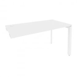 Стол-приставка на П-образном м/к к опорным элементам ONIX O.MP-SPR-3.7 Белый Бриллиант
