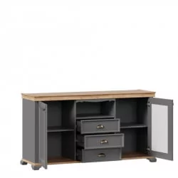 Комод Амели ЛД 642.940.000 Оникс серый