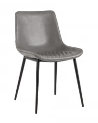 Стул Деймон экокожа Серый