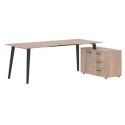 Стол руководителя правый JAY JCT 2013 R Дуб Каньон