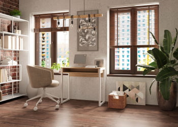 Письменный стол Леонардо, дуб сонома светлый/белый