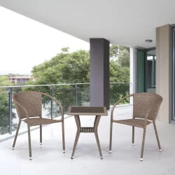 Зона отдыха T25B/Y137C-W56 Light brown 2Pcs