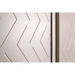 Шкаф двухстворчатый Сканди (ДС) Жемчужно-белый