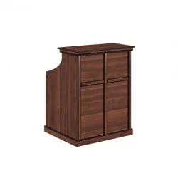 Стойка ресепшн BERN BRN8690102 Темный орех