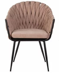 Стул обеденный DOBRIN MATILDA Коричневая ткань LAR 275-3