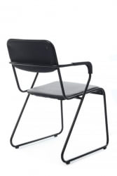 Кресло Nix Plus RCH OMKL-03B Черный/Металл Черный