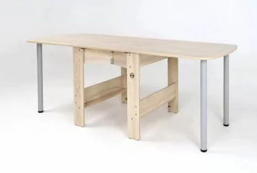 Стол-книжка раздвижной Оригами Ясень Шимо светлый