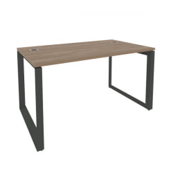 Стол рабочий руководителя на О-образном м/к ONIX O.MO-SRR-3.8 Дуб Аризона/Антрацит