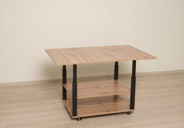 Журнальный столик на колесиках Агат 35 Дуб Вотан