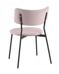 Стул Амелия велюр пыльно-сиреневый