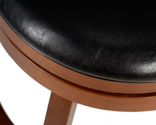 Вращающийся полубарный стул DOBRIN WILLIAM COUNTER Шоколад-черный