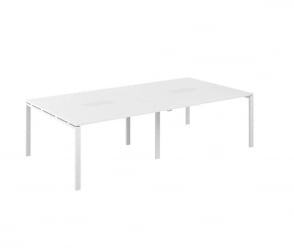 Стол переговорный Сигма СГ.276.ВХ.63.ВХ Белый / Sigma SG.276.WH.63.WH