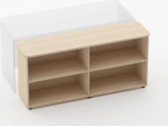 Тумба приставная к столу Glassy 3.18.104 Туя