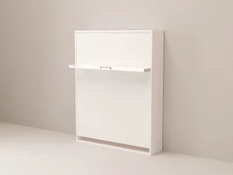 Кровать двуспальная из металла Смарт 1 откидная К 1400 Венге