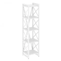 Стеллаж на регулируемых опорах - 5 полок LOFT VR.L-MST.O-5.4 Металл белый Белый Бриллиант