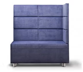 Диван на 140 с левым подлокотником Клаб-10 1Б/140 Индиго Крайола