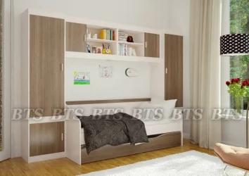 Детская кровать с бортиком Паскаль 01